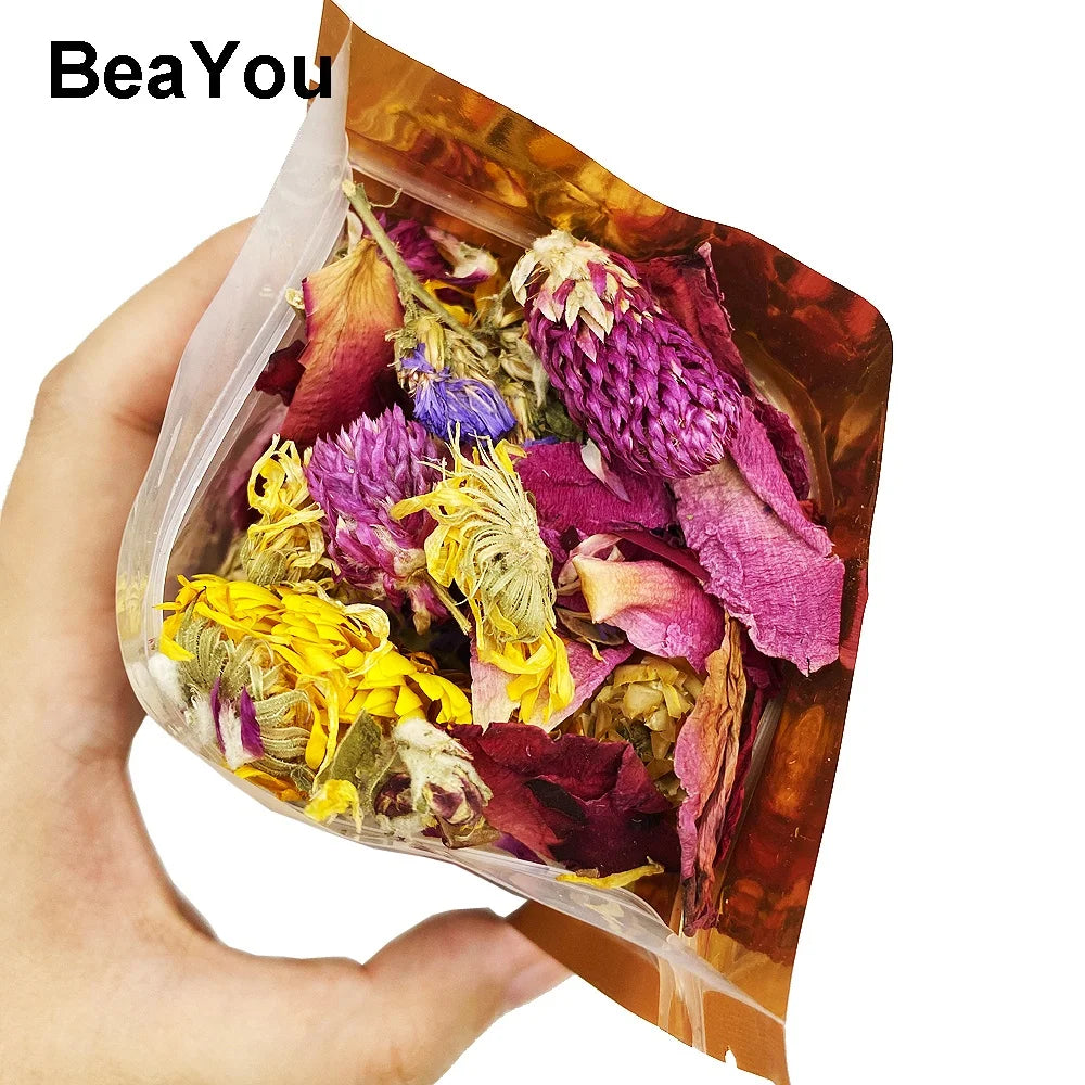 Natural 9 Mix Dry Flowers Yoni Steam Herbs Vagina Spa Steam Organic Herb for Woman Vaginal Tightening Type Steam Herbal