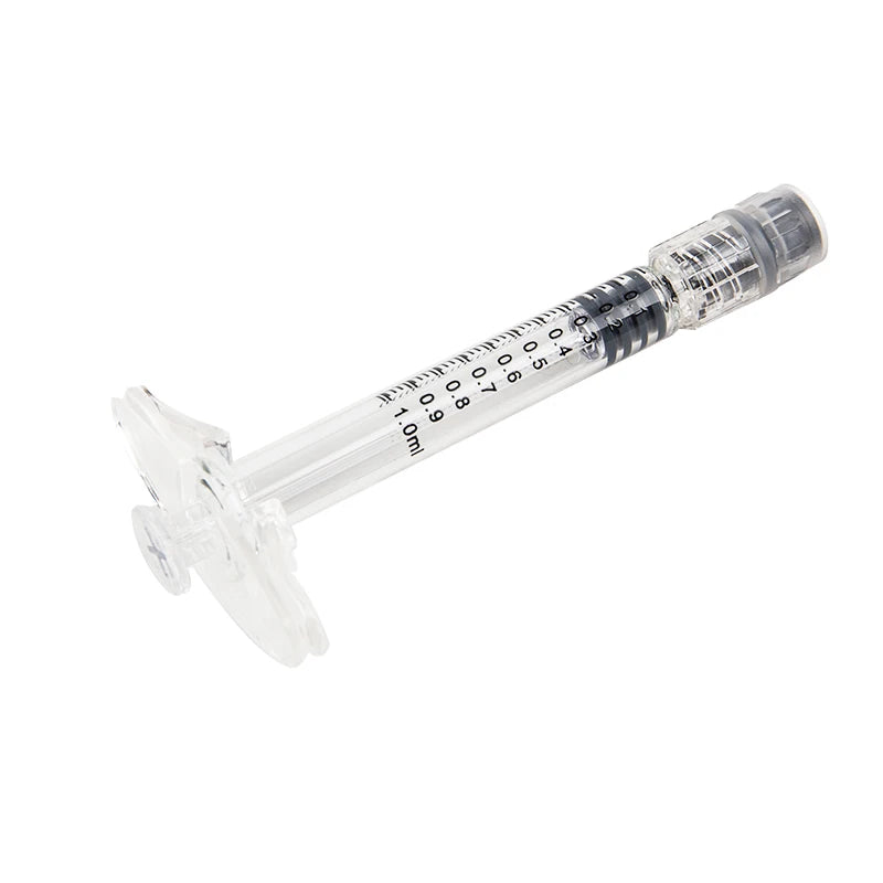 1ml Borosilicate Glass Oil Syringe Portable Dispenser For Refill Cosmetic Liquid Essential Oil Tools