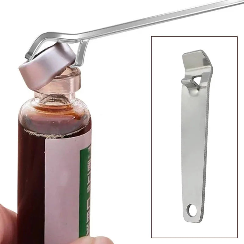 Stainless Steel Oral Liquid Vial Opener Nurse Doctor Medical Tool Portable Ampule Bottle Opener Can Opener Kitchen Accessories