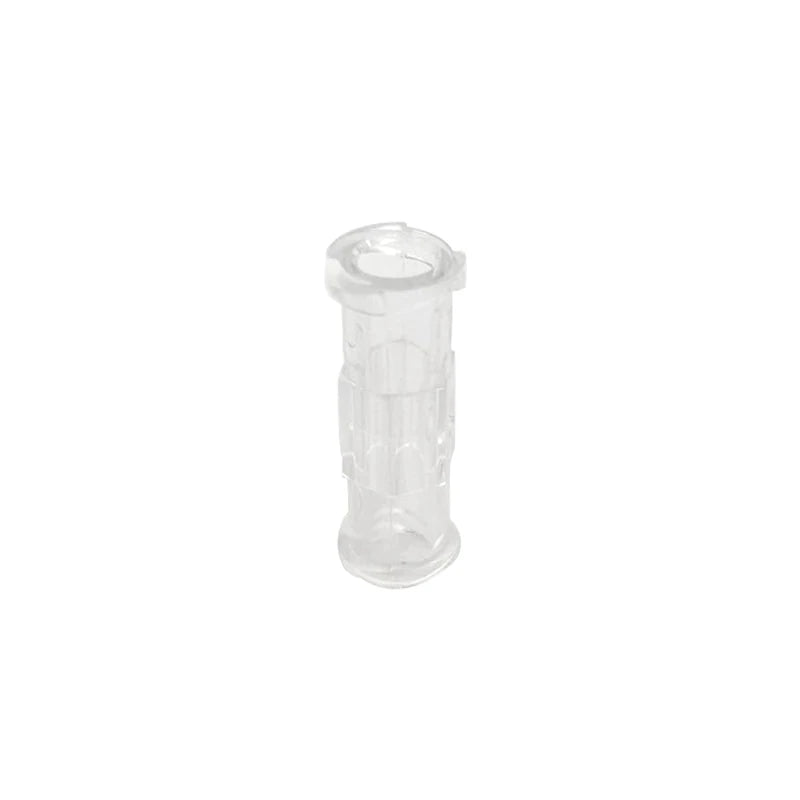 Luer Thread Connector Pp Material Transparent Syringe Double-Way Connector Easy And Durable Use In Sterile Environment  10 Pcs a