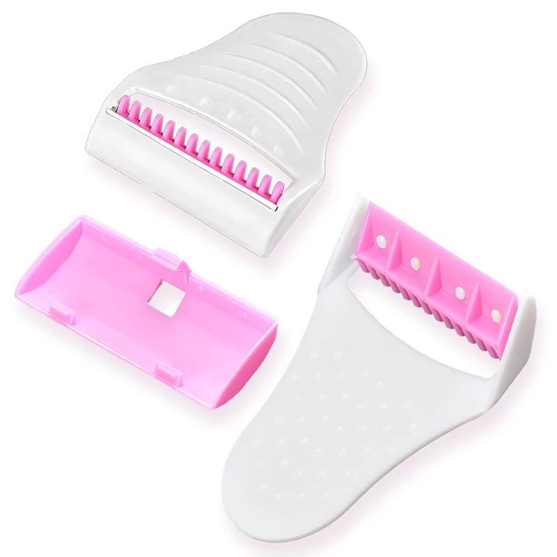 ALSHABAB 6PCS Set Disposable Razor for Women Shaving 1 Blade Stainless Body Bikini Hair Removel Tool Pink Color Manual Shaver