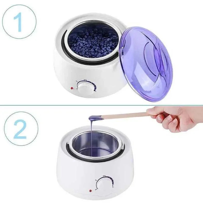 Hair Removal Wax Machine Smart Professional Wax Heater Warmer Skin Care Paraffin for Hand Foot Body Spa Wax Melting Machine