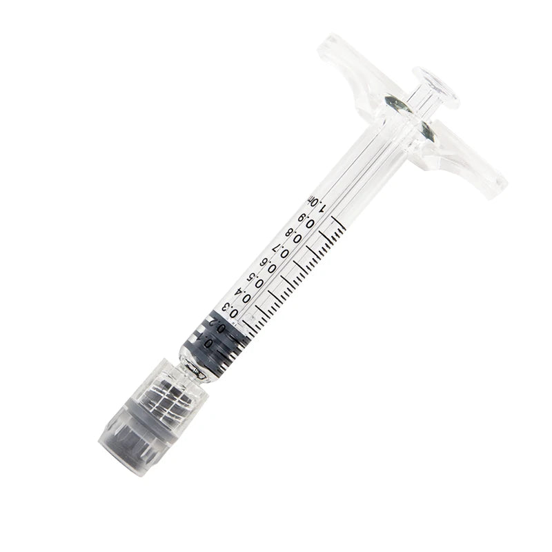 1ml Borosilicate Glass Oil Syringe Portable Dispenser For Refill Cosmetic Liquid Essential Oil Tools