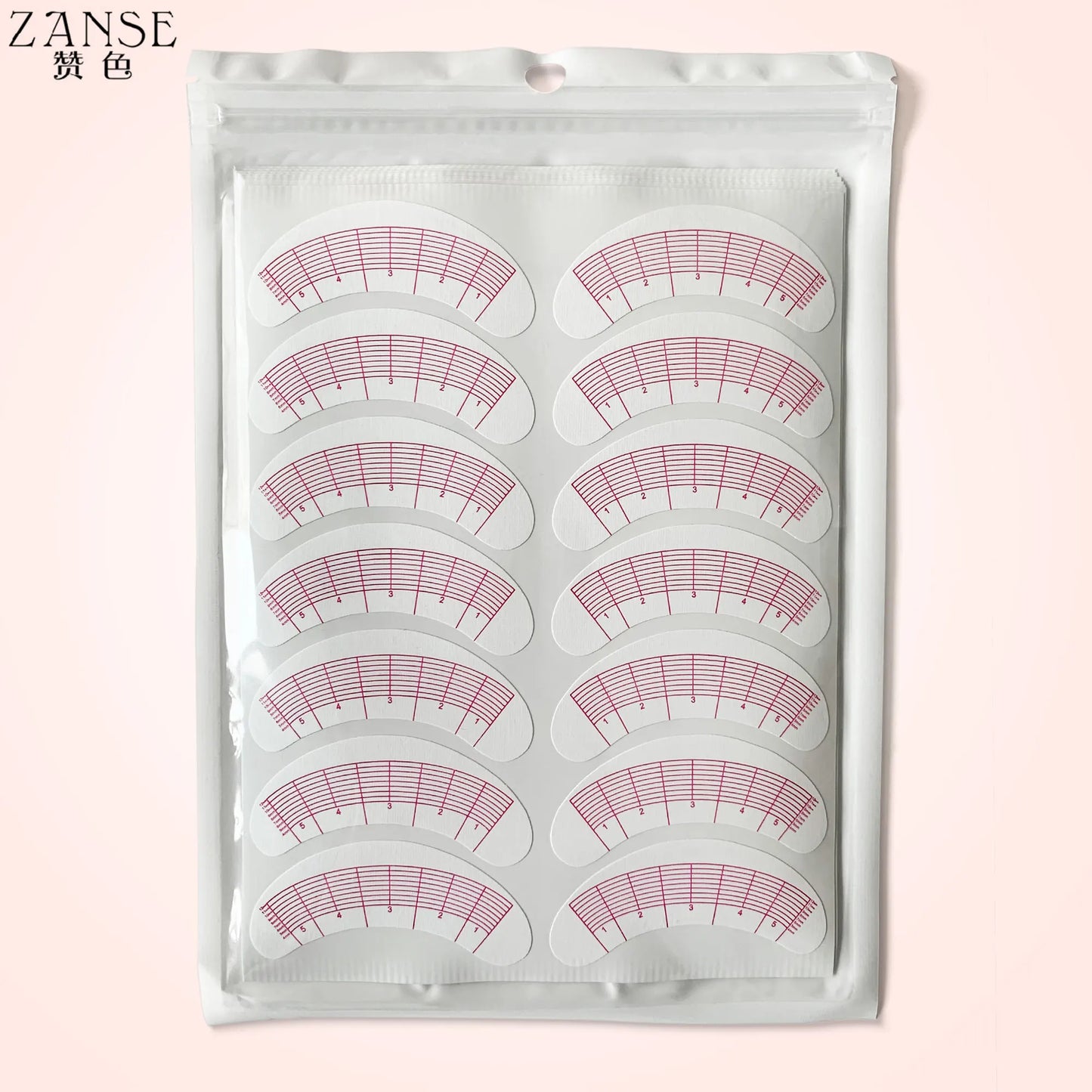 70 Pairs Lash Mapping Stickers Under Eye Positioning Tips Sticker for Eyelashes Extension Practice Eye Pads Paper Patches