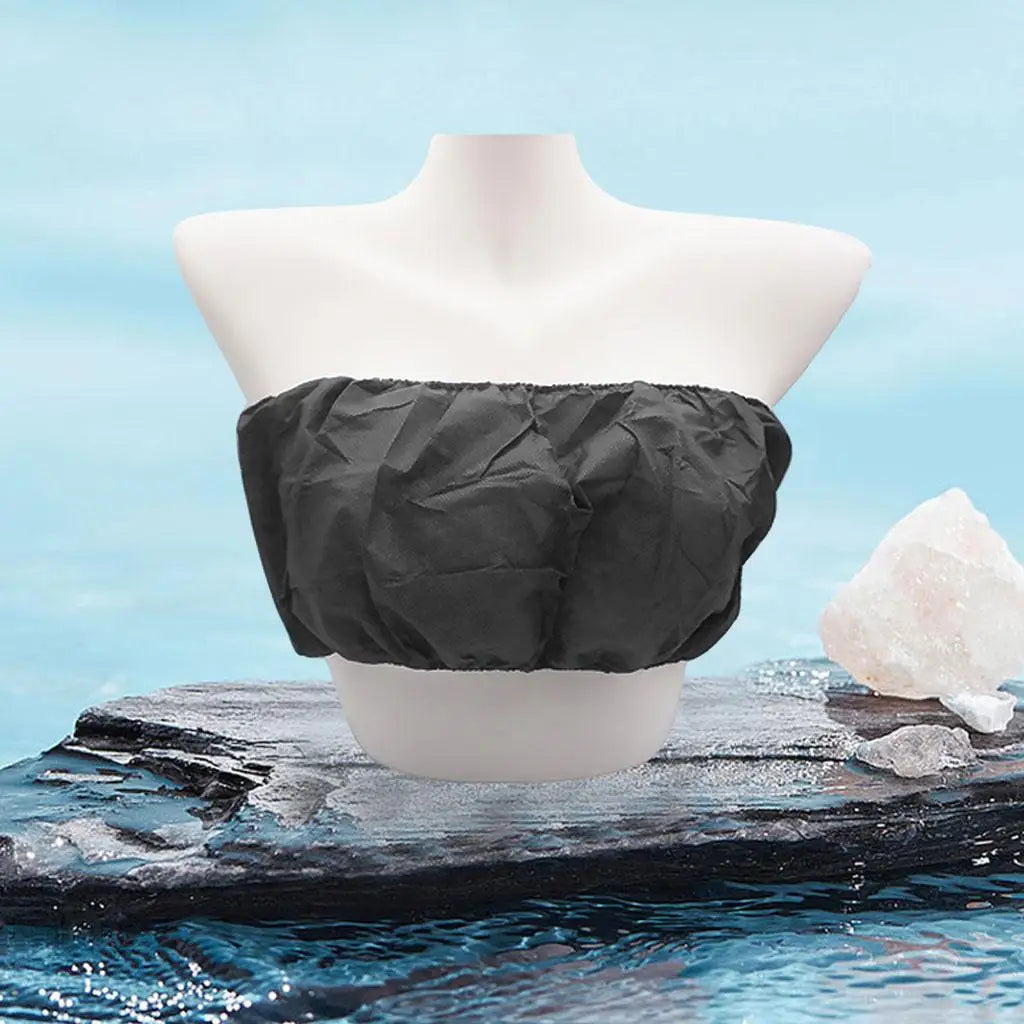 50x Soft Strapless Disposable Bras Women's Spa Top Underwear Brassieres Top Garment for Spray Tanning Beauty Salon Lightweight