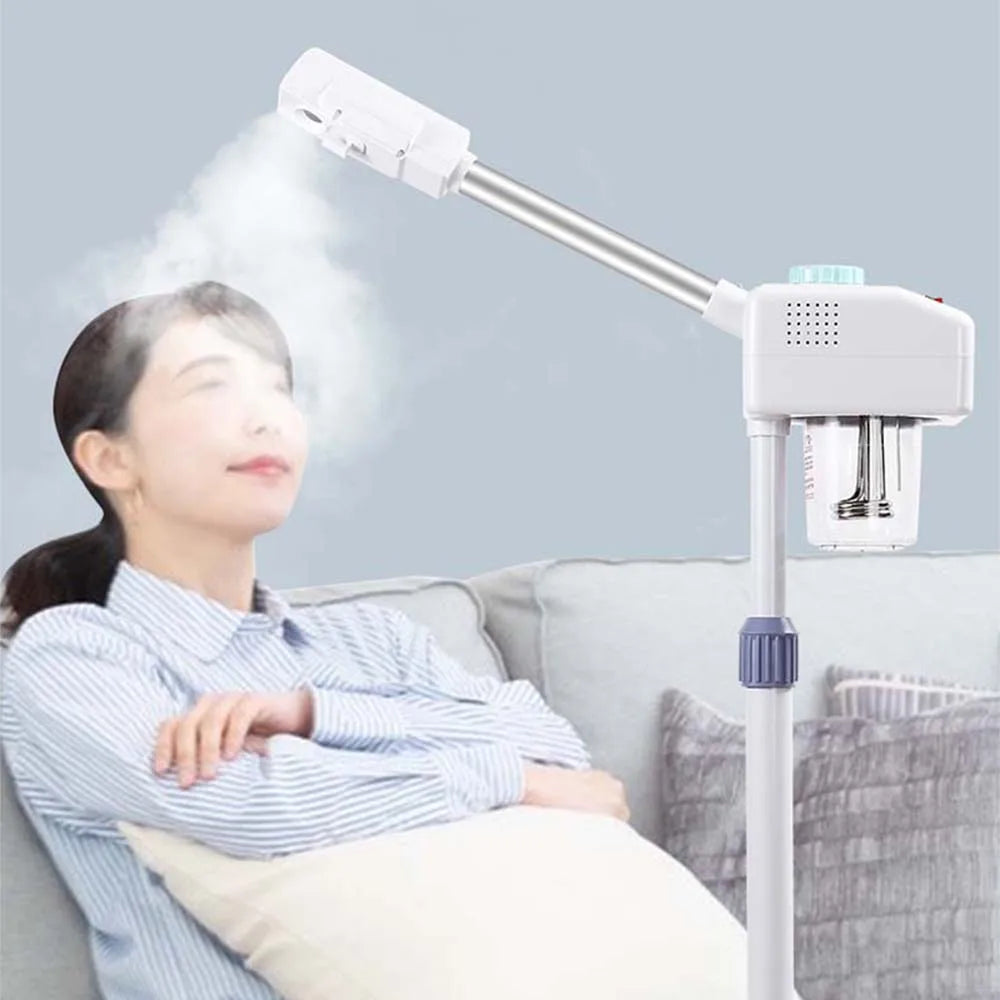 Hot Facial Steamer Spray Face Moisturizer Vaporizer Mist Machine Pore Deep Clean Skin Care Spa Ozone Ion Sparyer Chinese herbal