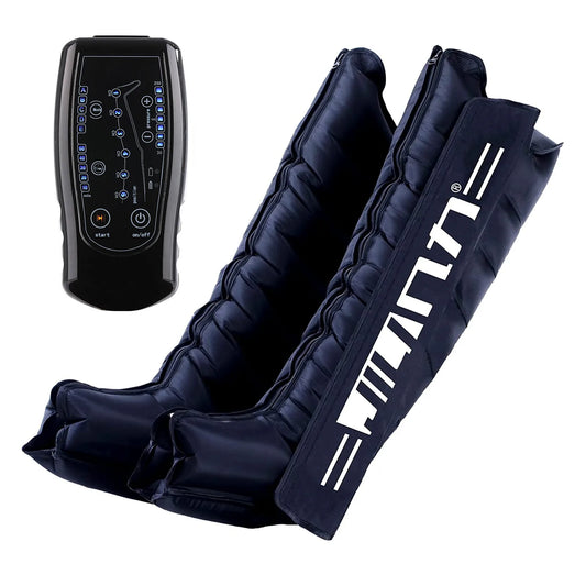 JILI Pressotherapy Air Compression Foot  Massager Leg Recovery Boots Lymphatic Drainage Machine  Relax Physiotherapy 6 chambers