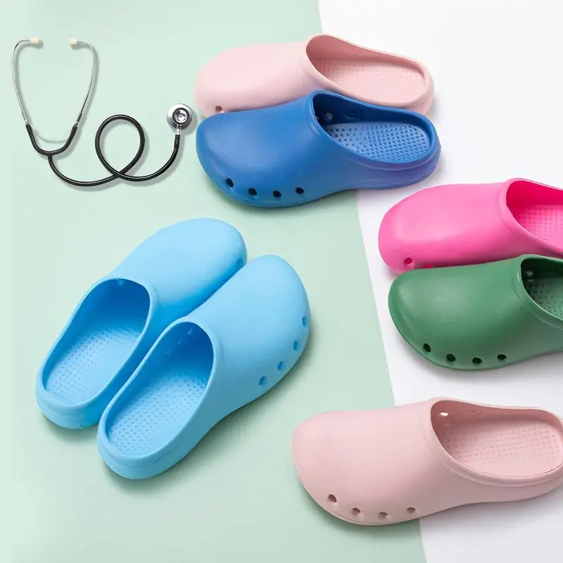 Hospital Medical Slipper Women Doctor Nurse Clogs Doctor Medical Shoes Nursing Clogs Eva Non-Slip Shoes dentisit Work Slippers