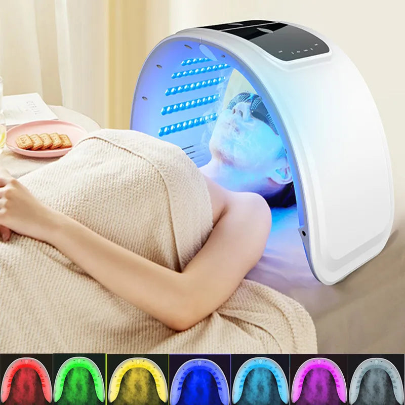 New LED Face Mask Equipment 7 In 1 Color Face SPA Facial Device Skin Rejuvenation Light Facial Body Beauty Machine For Skin Care