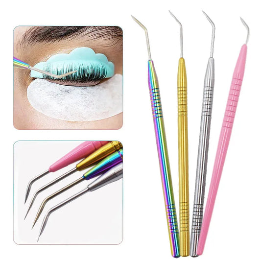 1pcs Lash Lift Curler Kit Eyelash Perming Stick Stainless Steel Cosmetic Applicator Comb Makeup Tool Eyelash Extension Supplies